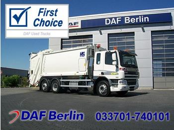 Çöp kamyonu DAF CF75 .310 EEV,Schörling Hecklader,Terberg Schütt: fotoğraf 1