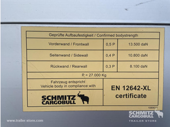 SCHMITZ Curtainsider Standard - Tenteli dorse: fotoğraf 2