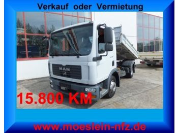 Damperli kamyonet MAN 8.180 Kipper, Neuwertig 15.800 km: fotoğraf 1