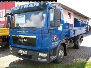 Damperli kamyonet MAN TGL 8.220 4x2 BB Palettenbreite  FZZ: fotoğraf 1