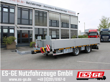 ES-GE Tandemanhänger - Containerverr.  - Platform/ Açık kasa römork: fotoğraf 1