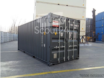 20FT Seecontainer RAL7016 Anthrazitgrau neuwertig - Yük konteyner: fotoğraf 1