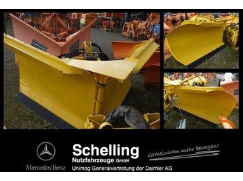 Dozer bıçağı - Atık toplama taşıt/ Özel amaçlı taşıt SCHMIDT V- Pflug - Schneepflug - Schmidt - Unimog -: fotoğraf 1