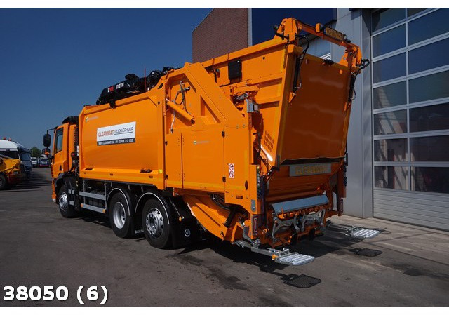 Çöp kamyonu DAF FAN CF 340 Hiab 21 ton/meter laadkraan: fotoğraf 2