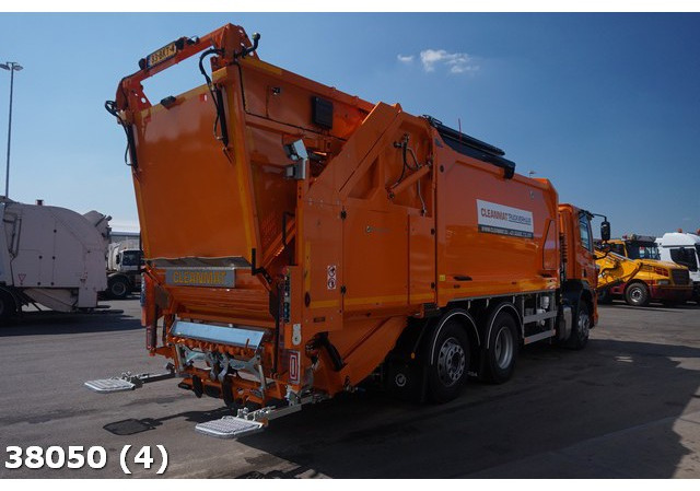Çöp kamyonu DAF FAN CF 340 Hiab 21 ton/meter laadkraan: fotoğraf 7
