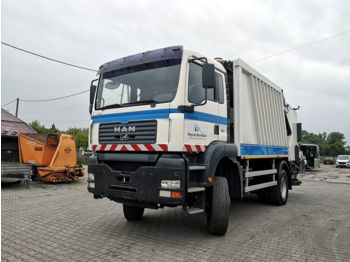 Çöp kamyonu MAN H7OPM2B 4x4 garbage truck mullwagen: fotoğraf 1
