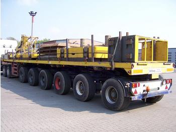 ES-GE Germany 85.000kg complete, 6 axle - Açık/ Sal dorse