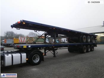 Traylona 3-axle platform trailer 59000KG / Extendable 21.5M - Açık/ Sal dorse