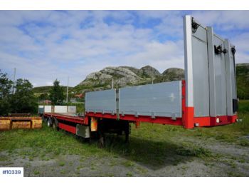  Tyllis Jumbo trailer with driving ramps - Açık/ Sal dorse