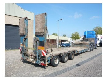 Goldhofer 3 axel low loader trailer - Alçak çerçeveli platform dorse