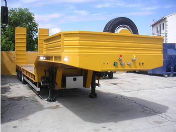  Lowbed semi-trailer Galtrailer PM3 3axles - Alçak çerçeveli platform dorse