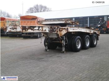 Trayl-Ona 3-axle trailer / 62000 kg - Alçak çerçeveli platform dorse