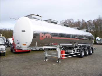 Tanker dorse nakliyatı için kimyasal maddeleri BSLT Chemical tank inox 33 m3 / 1 comp: fotoğraf 1