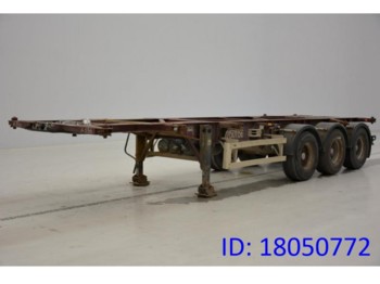 Konteynır taşıyıcı/ Yedek karoser dorse DESOT 20' 30' SKELET: fotoğraf 1