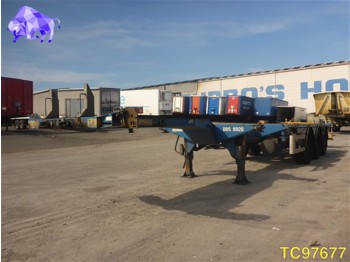 Konteynır taşıyıcı/ Yedek karoser dorse D-Tec Container Transport: fotoğraf 1