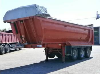Tisvol SVAC/3E Tipper trailer 25m3 HALF-PIPE - Damperli dorse