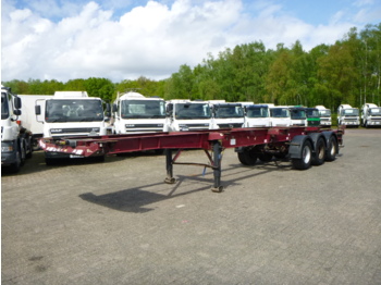 Konteynır taşıyıcı/ Yedek karoser dorse Dennison 3-axle container trailer 20-30-40-45 ft: fotoğraf 1