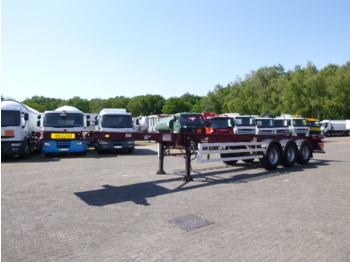 Konteynır taşıyıcı/ Yedek karoser dorse Dennison 3-axle container trailer 40 ft: fotoğraf 1