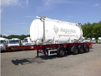 Konteynır taşıyıcı/ Yedek karoser dorse Dennison Container combi trailer 20-30-40-45 ft: fotoğraf 1