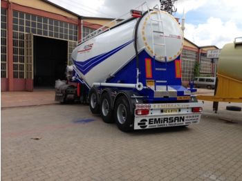 Yeni Tanker dorse nakliyatı için çimento EMIRSAN Manufacturer of all kinds of cement tanker at requested specs: fotoğraf 1