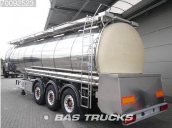 Tanker dorse nakliyatı için gıda maddeleri Feldbinder 38.360 Ltr / 3 / Liftachse Heizung TSA 38.3: fotoğraf 1