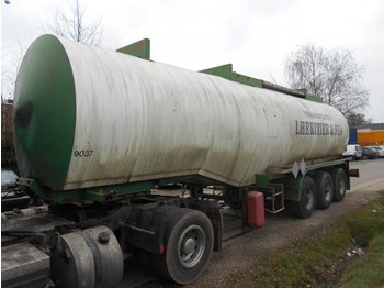 Tanker dorse Fruehauf Oplegger asfalt /heater/chauffage: fotoğraf 1