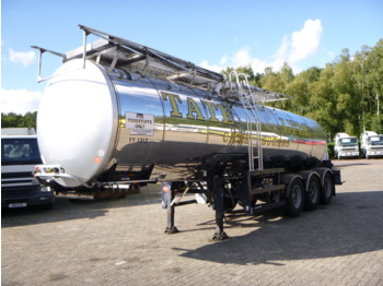 Tanker dorse nakliyatı için gıda maddeleri General Trailers / Fruehauf Food tank inox 23.5 m3 / 1 comp + pump: fotoğraf 1