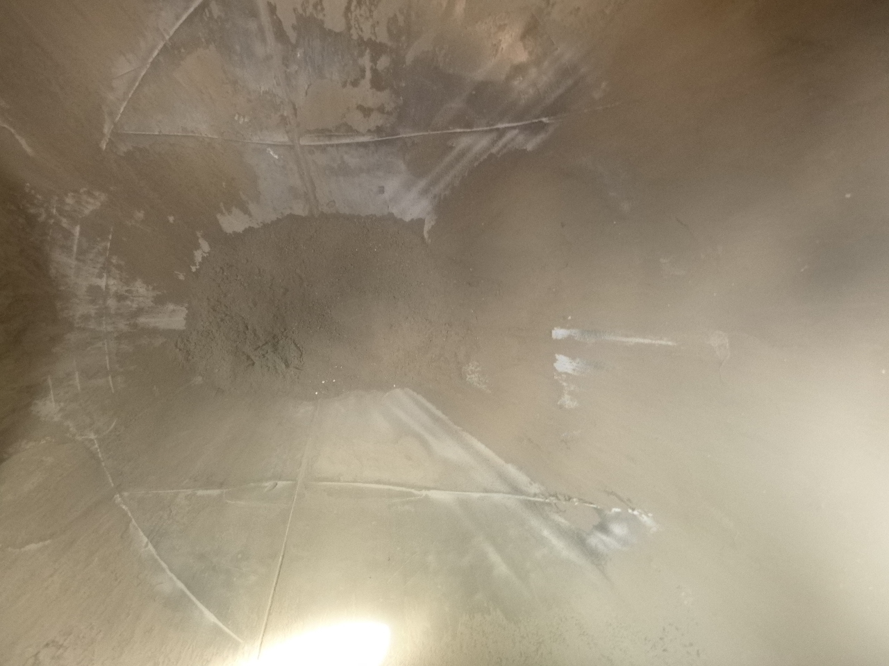 Silobas nakliyatı için un Heil / ZVVZ Powder tank alu 40 m3 / 1 comp: fotoğraf 8