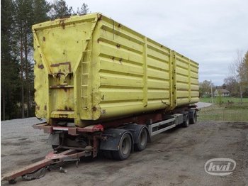 Närko D4YF51H11 Lastbilssläp med containers  - Kapalı karoser dorse