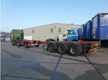 D-TEC 4-as combi trailer - 47.000 Kg - - Konteynır taşıyıcı/ Yedek karoser dorse