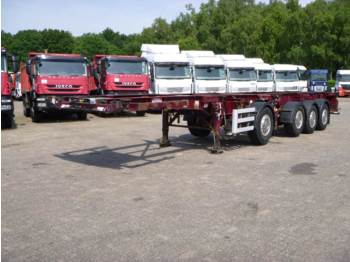 Dennison 3+1 axle 2 x 20 ft combi trailer - Konteynır taşıyıcı/ Yedek karoser dorse