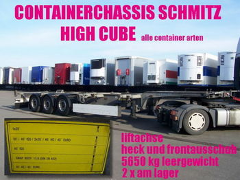 Schmitz SCF 24 G / HIGH CUBE 20/30/40/45 2x vorhanden - Konteynır taşıyıcı/ Yedek karoser dorse