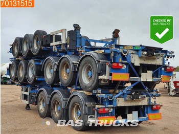 Konteynır taşıyıcı/ Yedek karoser dorse LAG Price per unit! 3 axles ADR 1x 20 ft 1x30 ft: fotoğraf 1