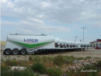 LIDER NEW ciment remorque 2024 YEAR (MANUFACTURER COMPANY) - Tanker dorse: fotoğraf 4