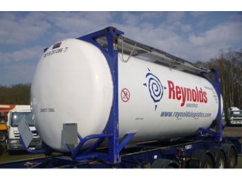 Tanker dorse nakliyatı için yakıt Magyar Tank container IMO 4 / 31 m3 / 20 ft / 3 comp: fotoğraf 1