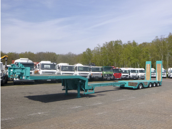 Alçak çerçeveli platform dorse Nooteboom 4-axle semi-lowbed trailer extendable 15.6 m + ramps: fotoğraf 1