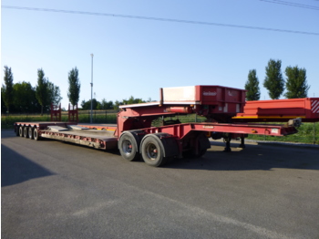 Alçak çerçeveli platform dorse Nooteboom 5-axle lowbed trailer + dolly / 8.5 m / 110 t: fotoğraf 1
