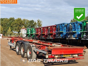 Konteynır taşıyıcı/ Yedek karoser dorse Pacton T3-007 3 axles 2x20ft-1x30ft-1x40ft Liftachse: fotoğraf 1