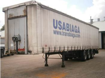 Tenteli dorse Samro Curtain box trailer 88.5 m3 / 36500 kg: fotoğraf 1