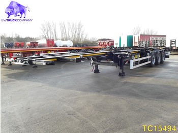 Konteynır taşıyıcı/ Yedek karoser dorse TURBOS HOET Container Transport: fotoğraf 1