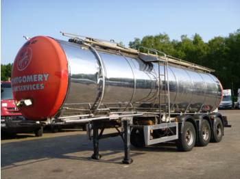 Clayton Chemical tank inox 30 m3 / 1 comp - Tanker dorse