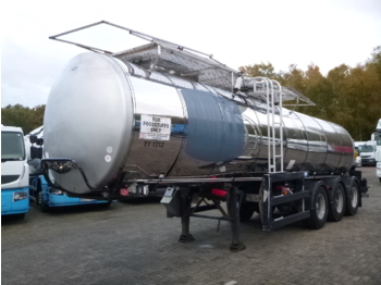 Clayton Food tank inox 23.5 m3 / 1 comp + pump - Tanker dorse