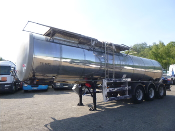 Clayton Food tank inox 23.5 m3 / 1 comp + pump - Tanker dorse