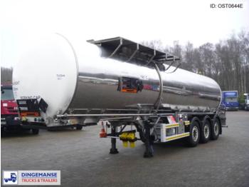 Crossland Bitumen tank inox 31.8 m3 / 1 comp - Tanker dorse