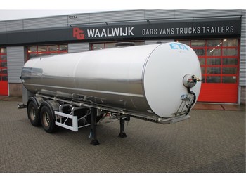 ETA 2 asser melktrailer Lift axle+isolation 25.000 Liter - Tanker dorse