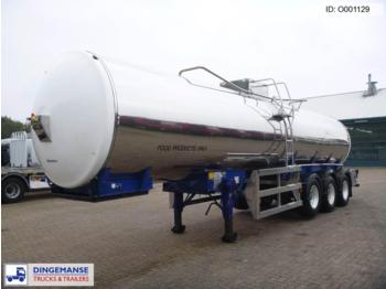 ETA Melton Food tank inox 30 m3 / 1 comp - Tanker dorse