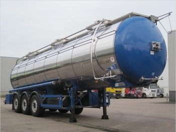 Feldbinder 32.000 l., 3 comp.+ Webasto, weight: 6.750 kg. - Tanker dorse