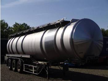 Magyar Edelstahl (Inox) Zisterne 38 kubik - Tanker dorse
