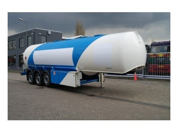 Schrader 3 AXLE GASOLINE TANKTRAILER - Tanker dorse