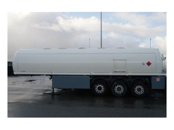 Schrader 3 AXLE GASOLINE TANKTRAILER - Tanker dorse